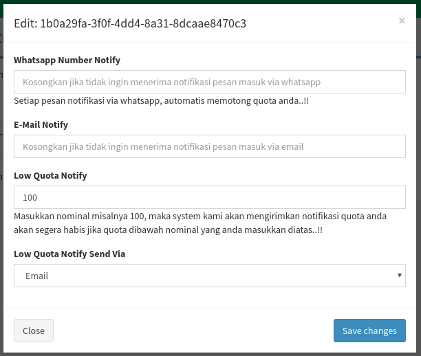 2.12 - Edit Subscription