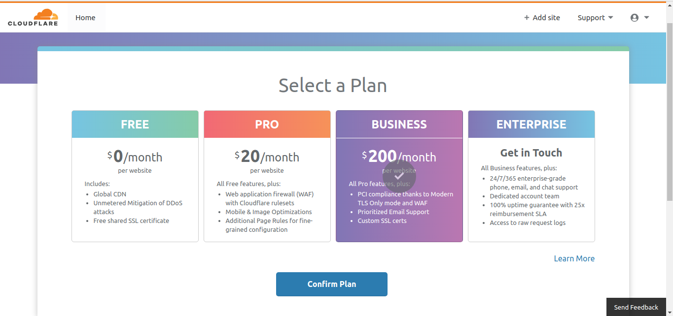 1.5 – Paket Layanan Cloudflare