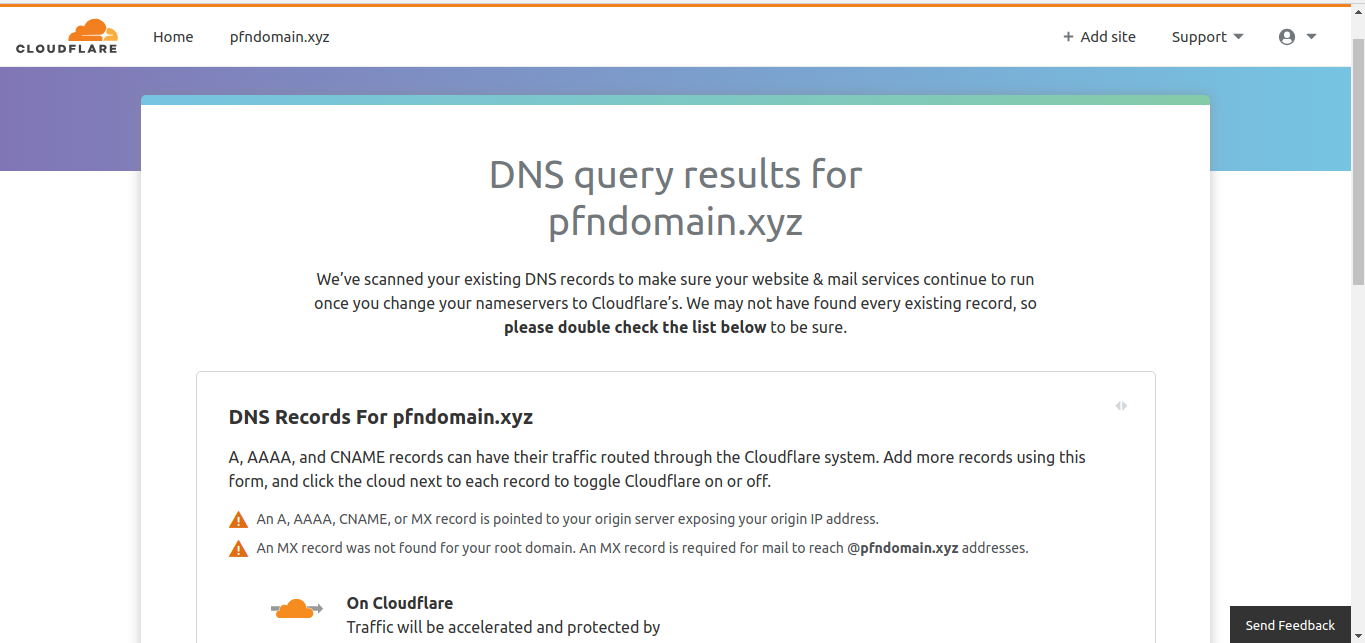 1.8 – Pengaturan DNS Cloudflare